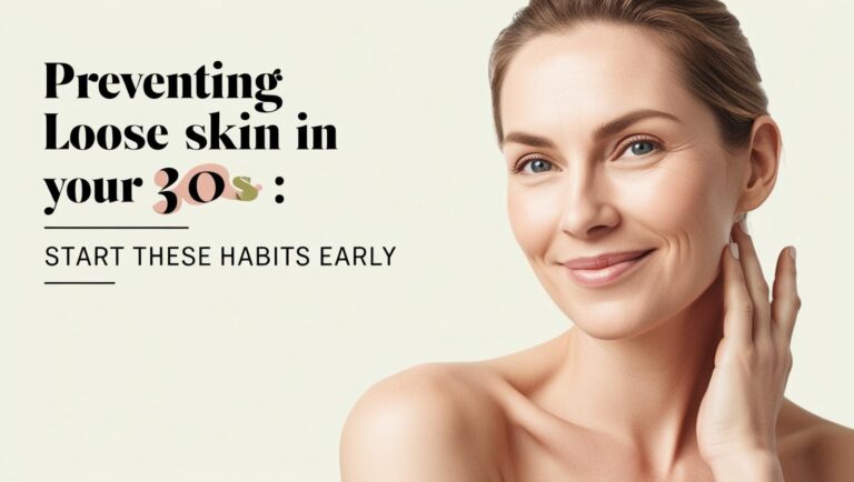 Preventing Loose Skin in Your 30s Start These Habits Early
