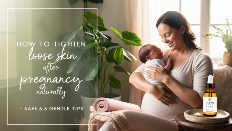 how to loosen skin after pregnancy
