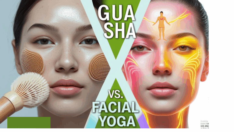 Gua Sha vs. Facial Yoga which is best for skin tightening